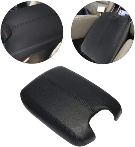 Machswon Center Censole Recrost Box Box Cover Trim Center Center Tresane Tresalizer Cover Leather Armrest Center Center Center LID متوافق مع Honda Accord 2008-2012 in Saudi Arabia