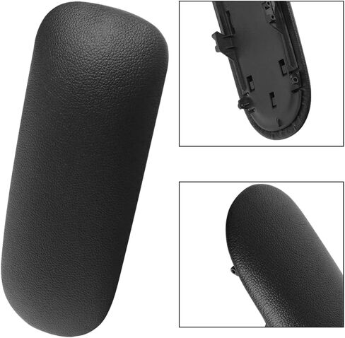 Center Console Recrest Lid 51166954297 ، Pu Leather Center Center Console Lid Armrest ، متوافق مع Mini Cooper 2002-2008 ، Black in Saudi Arabia