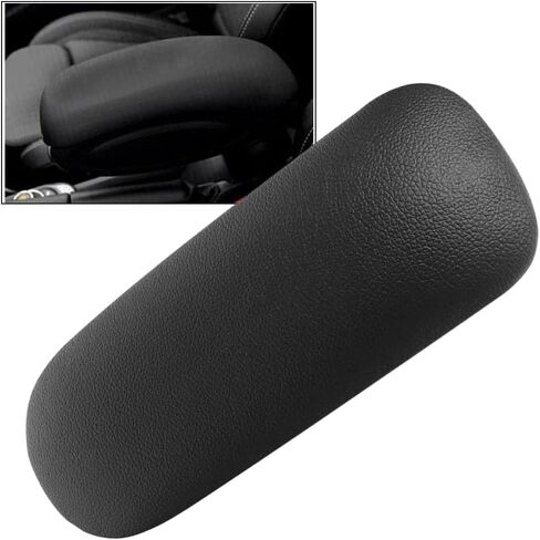 Center Console Recrest Lid 51166954297 ، Pu Leather Center Center Console Lid Armrest ، متوافق مع Mini Cooper 2002-2008 ، Black in Saudi Arabia