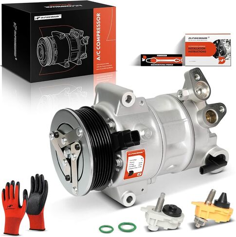 A-Premium Air Conditioner AC Compressor with Clutch Compatible with Ford EcoSport 1.0L 2018-2021 in Saudi Arabia