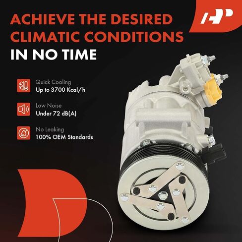 A-Premium Air Conditioner AC Compressor with Clutch Compatible with Ford EcoSport 1.0L 2018-2021 in Saudi Arabia