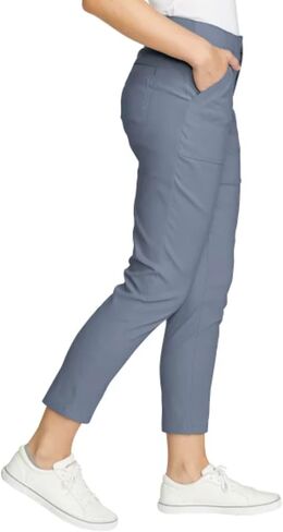 Eddie Bauer Women's UPF 50+ Performance Stretch Horizon مستقيم الكاحل بانت in Kuwait