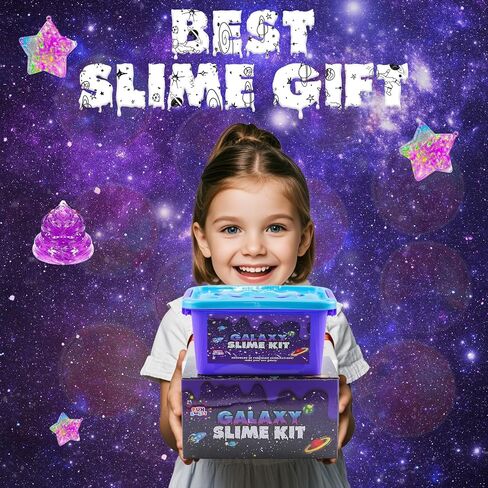 مجموعة Mini Ice Cream Slime For Girls ، طقم صنع الوحل الزبدة الرقيقة ، مجموعة SIY Slime مع 30+ قطعة للأعمار من 8 إلى 12 عامًا ، فكرة هدية عطلة ممتعة لعيد الميلاد وعيد الفصح in Kuwait