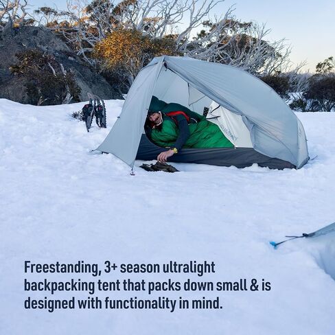 خيمة Sea to Summit Telos TR3 Plus تتسع لـ 3 أشخاص باللون الرمادي in Kuwait