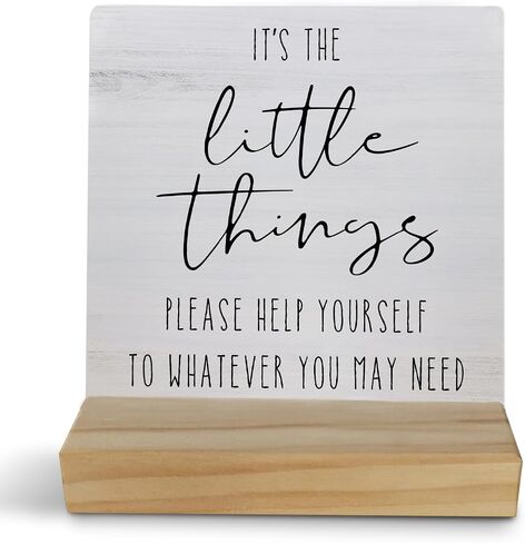 Wedding Decor, For The Kiddos Wedding Sign, Kids Wedding Activities Wood Desk Sign Plaque, Wedding Favors For Kids, Please Help Yourself Sign, Wedding Signs For Ceremony And Reception in Saudi Arabia