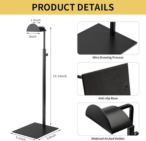 حامل شاشة محفظة ، 3 حزمة من محفظة الذهب تقف للعرض ، حامل حقيبة يد الفولاذ المقاوم للصدأ ، حامل أكياس الكتف القابل للتعديل ، للمتاجر التجارية والحفلات التجارية in Kuwait