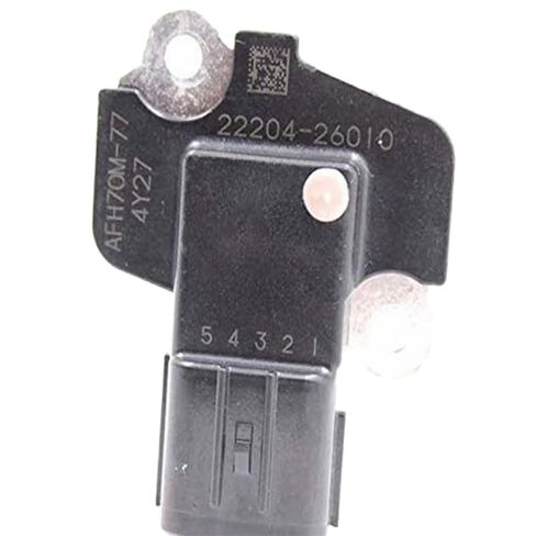 محول مستشعر تدفق الهواء 1PC جديد 22204-26010 سيارة مستشعر تدفق الهواء الممتاز من أجل لكزس-هو مناسب ل Toyota- RAV 4 2006-2008 رقم الجزء: AFH70M-77 MAUNT MOUNT in Kuwait