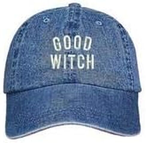 Good Witch Embroidered Unisex Baseball Hat - Halloween Hat in Saudi Arabia
