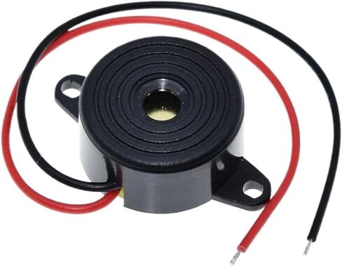 SFM-20B High Decibel Active Buzzer Alarm Speaker DC3-24V Continuous Sound Buzzer 2312 Piezoelectric Piezo Electronic(5pcs) in Saudi Arabia