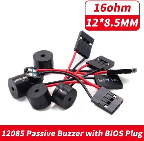 10PCS 12085 16Ohm Mini Speaker for PC Interanal BIOS Computer Motherboard Onboard Case Buzzer Board Beep Alarm in Saudi Arabia