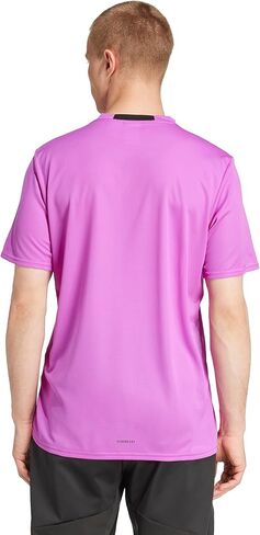 adidas Men's Designed for Movement T-Shirt, Purple Burst in Saudi Arabia