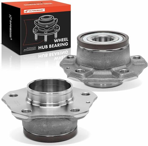 A-Premium 2 x Wheel Bearing and Hub Assembly Compatible with Audi A4 2009-2020, A4 Allroad 2017-2018, A4 Quattro, Q7, A5, A5 Quattro, A5 Sportback, A6, A6 Quattro, Allroad, RS5, RS5 Sportback, S4, S5 in Saudi Arabia