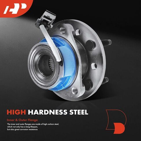 A-Premium Front Wheel Bearing and Hub Assembly with ABS & 5-Lug Compatible with Chevy Malibu 97-03, Classic 04-05, Oldsmobile Alero 99-04, Cutlass 97-99, Pontiac Grand Am 99-05, FWD in Saudi Arabia