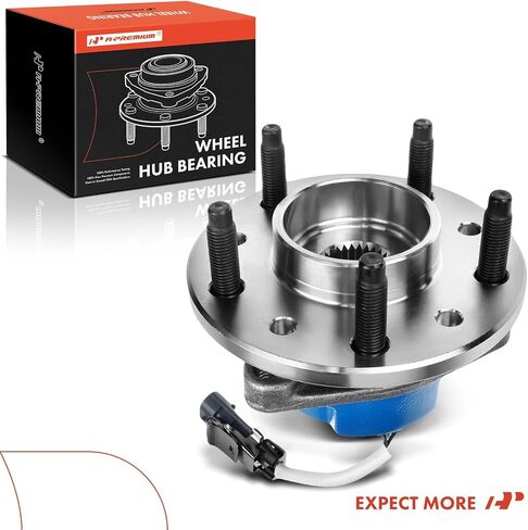 A-Premium Front Wheel Bearing and Hub Assembly with ABS & 5-Lug Compatible with Chevy Malibu 97-03, Classic 04-05, Oldsmobile Alero 99-04, Cutlass 97-99, Pontiac Grand Am 99-05, FWD in Saudi Arabia