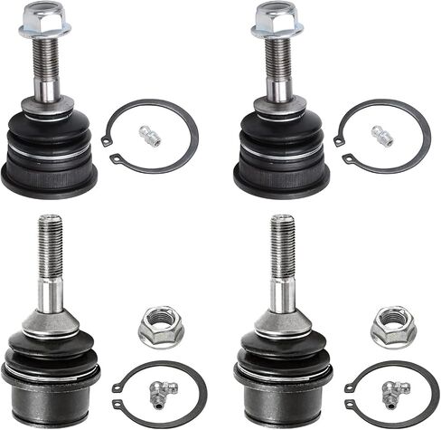 Detroit Axle - Front Ball Joints Kit for Ford 2003-2006 Crown Victoria Lincoln Town Car Mercury Grand Marquis 2003-2004 Marauder, 4 Upper Lower Ball Joints Replacement in Saudi Arabia
