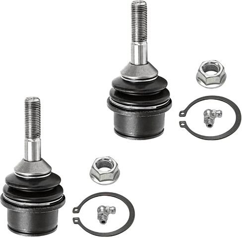 Detroit Axle-مجموعة مفاصل الكرة الأمامية لفورد 2003-2006 Crown Victoria Lincoln Town Car Mercury Grand Marquis 2003-2004 Marauder ، 4 Upper Lower Ball Comborts in Kuwait