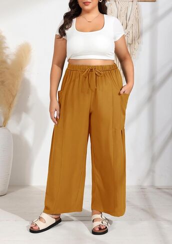 سيكينو للمرأة بالإضافة إلى الحجم الساق الواسعة سروال سراون in Kuwait