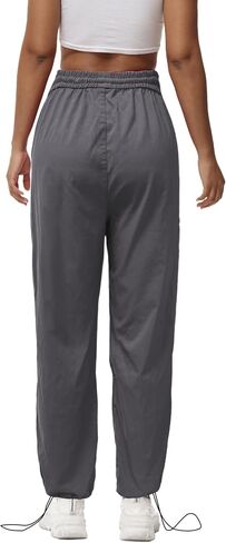 NASKY High Waisted Cargo Pants for Women Combat Military Trousers Featuring Wide Legs with 6 Pockets，Casual and Comfort in Kuwait