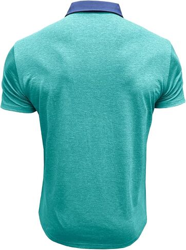 Golf Polos for Men Casual Shirts Classic Button Basic Short Sleeve Shirt Solid Tees Golf Stylish Tops with Pocket in Saudi Arabia