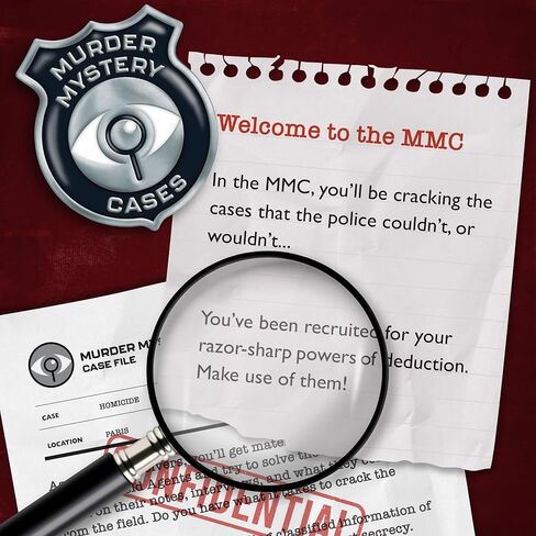 Murder Mystery Cases - Murder at The White House - Unsolved Murder Mystery Games for Adults - Escape Room Game w/Intriguing Cold Case Case File - Detective Games, Crime Solving, Mystery Game Fun in Kuwait