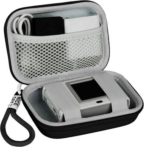 Digital Camera Case,Compact Camera Pouch for Sony ZV-1/for Ricoh GR/for Casio zr1000/for Canon G7/SX720/for Panasonic ZS110,Vlogging Cameras Storage Holder for Accessories SD Card(Pink) in Kuwait