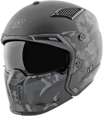 Speed and Strength SS2400 Call To Arms Helmet, Black/Camo, Large in Kuwait