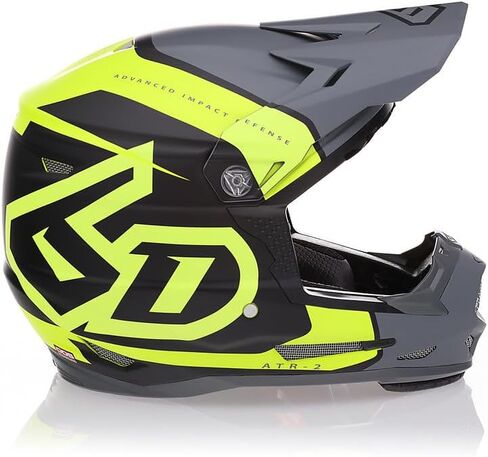 6D HELMETS | ATR-2Y Youth Offroad Motorcycle Helmet | Torque | Omni-Directional Suspension, Tri-Composite Shell, Roost Gaurd in Kuwait