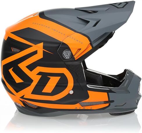 6D HELMETS | ATR-2Y Youth Offroad Motorcycle Helmet | Torque | Omni-Directional Suspension, Tri-Composite Shell, Roost Gaurd in Kuwait
