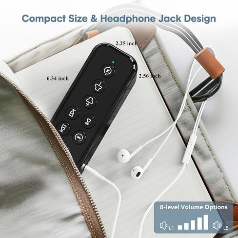 آلة صوت مع مكبر صوت بلوتوث، 15 صوتًا مهدئًا، 8 مستويات صوت، آلة ضوضاء بيضاء محمولة مع تشغيل طويل 40 ساعة، مؤقت، وظيفة الذاكرة، آلة ضوضاء للنوم/الأطفال/الكبار/السفر/خصوصية المكتب in Kuwait