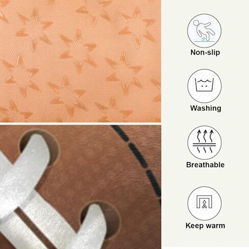 American Football Field Dog Bed Cat Bed, Rectangle Comfortable Pet Bed, Ultra Soft Calming Dog Bed for Small Medium Large Dogs, 36x24in in Kuwait