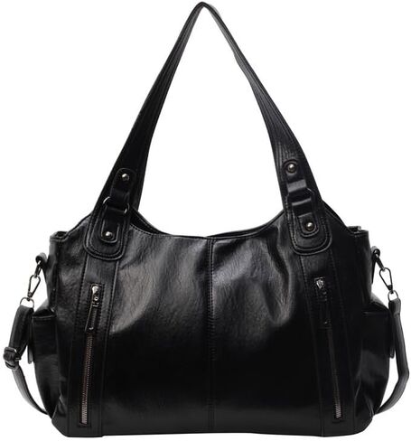 حقيبة حمل Crossbody للنساء بحجم كبير حقيبة واحدة من الكتف ، محفظة دلو حقيبة يد للهدية والسفر والعملة in Saudi Arabia
