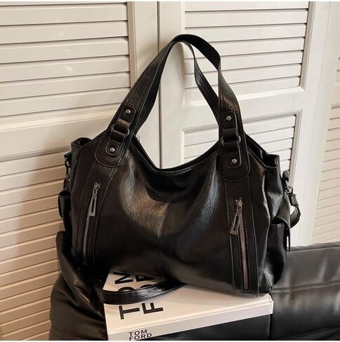 حقيبة حمل Crossbody للنساء بحجم كبير حقيبة واحدة من الكتف ، محفظة دلو حقيبة يد للهدية والسفر والعملة in Saudi Arabia