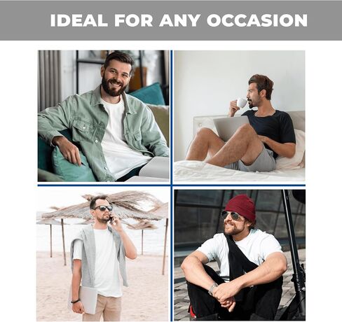 Gildan Mens T-Shirt, Adult Ultra Cotton 6 Oz. Tee with Pocket, Multipack 1I3I6I10 Set of 10, XL Multicolor in Saudi Arabia
