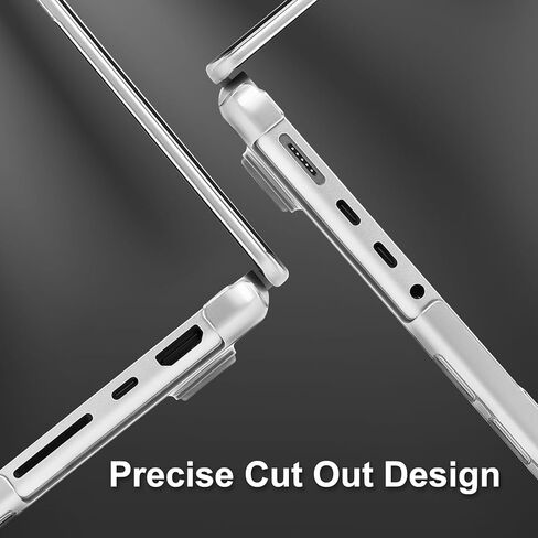 Moseso متوافق مع MacBook Pro 16 بوصة الحالة 2025 2024 2023 2022 2021 M4 M3 M1 M1 A3403 A3186 A2991 A2780 A2485 Pro Max ، تجاوز الغلاف الصلب والحماية للجمال الطبيعي ، Crystal Midnight. in Kuwait