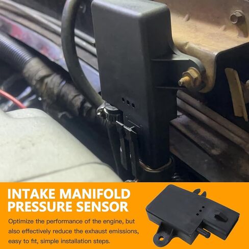 Upgraded by Icelily Manifold Absolute Pressure Sensor for 1996 Ford F-250 V8 7.5L with Federal Emissions; with Super Duty in Saudi Arabia