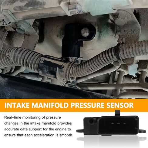 Upgraded by Icelily Manifold Absolute Pressure Sensor for OE Number E6EF9F479A2A E6FZ9F479A E6TZ9F479A E7DF9F479A1A in Kuwait