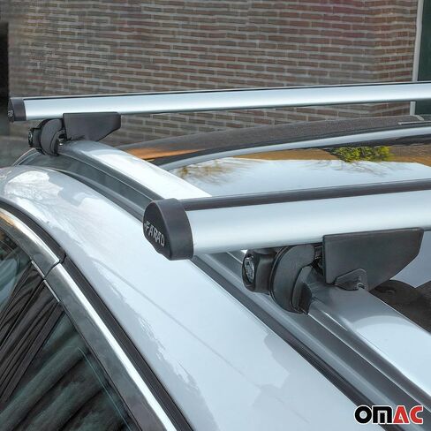 أوماك رفوف رفوف الأمتعة حاملات الصليب الحديد من أجل Mini Clubman F54 2016-2024 أسود مضاد للسرقة للسفر كاياك زورق تزلج التزلج على الجليد التزلج على الجليد in Saudi Arabia