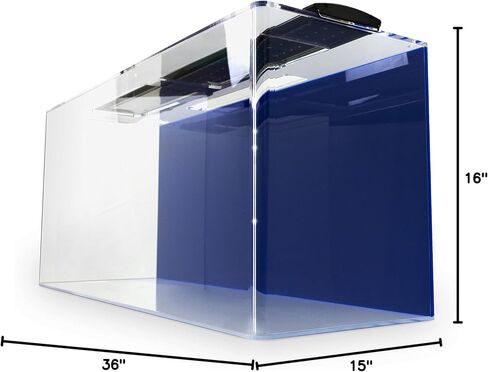 Aquatics 36" LED Plastic Lighting with Blue & White Bulbs, (X40-150-58542) in Saudi Arabia