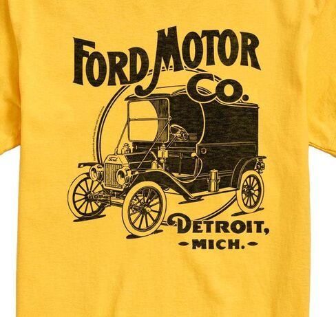 Ford - 1911 Model T Delivery Car Logo Ford Motor Co - T -shirt Shirt Men Shirt in Kuwait
