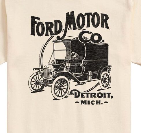 Ford - 1911 Model T Delivery Car Logo Ford Motor Co - T -shirt Shirt Men Shirt in Kuwait