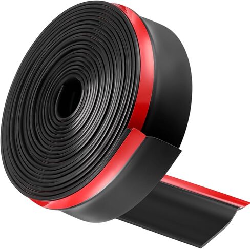 RV RV Slide Out Seal Weather Breating Wiper Seals مع شريط لاصق شاحنة سوداء تجريد العربة الشريحة من الختم لنظام Slideout Camper (2-7/8 "× 1/8" × 25 ") in Saudi Arabia