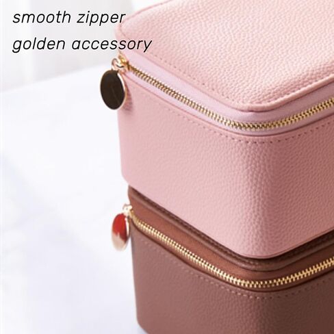 Travel Jewelry Organizer, Mom Gifts,Jewelry Box with 6 zipper velvet bags for Women,Teacher Appreciation Gifts Wedding Birthday Gifts Trendy Stuff for Women Gift Box Packaging(White) in Saudi Arabia