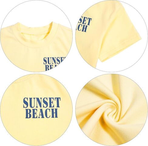 Beach Shirts for Toddler Girls Oversized Beach Bum Shirt Summer Vacation Trip T-Shirts Casual Short Sleeve Tops in Kuwait