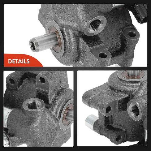 A-Premium Power Steering Pump, with Reservoir, Compatible with Chevrolet Malibu, Impala, Camaro, Caprice, Bel Air & Buick Regal, Century & GMC Caballero & Oldsmobile Cutlass & Pontiac Bonneville in Saudi Arabia