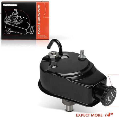 A-Premium Power Steering Pump, with Reservoir, Compatible with Chevrolet Malibu, Impala, Camaro, Caprice, Bel Air & Buick Regal, Century & GMC Caballero & Oldsmobile Cutlass & Pontiac Bonneville in Saudi Arabia