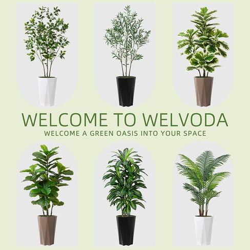 Artificial Olive Tree 5FT Fake Plant with White Diamond Planter Faux Olive Tall Fake Floor Plant in Pot Artificial Silk Trees for Home Office Living Room Decor Indoor in Saudi Arabia