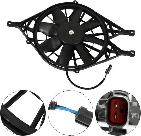 labwork Radiator Cooling Fan Assembly Replacement for Durango 2000-2003 Replacement for Dakota 2000-2004 620030 52028939AA in Saudi Arabia