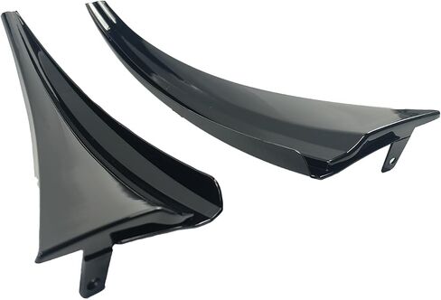Front Splash Guards Mud Flaps for Chevrolet Corvette C7 2014-2019 XL Extended Style Guards Mudflap Fender Replacement (Front, Carbon Fiber Print) in Saudi Arabia