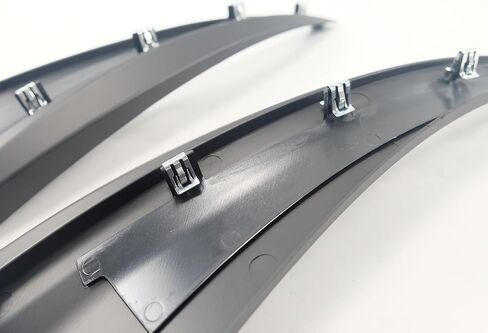 Front Splash Guards Mud Flaps for Chevrolet Corvette C7 2014-2019 XL Extended Style Guards Mudflap Fender Replacement (Front, Carbon Fiber Print) in Saudi Arabia
