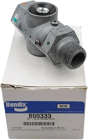 BENDIX QR -L BRAKE INLINE صمام إطلاق سريع - 800333 ، المعدن in Saudi Arabia